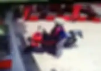 Tega Banget, Antar Anak Berobat, Motor Pria Ini Malah Digondol Maling di Parkiran Klinik