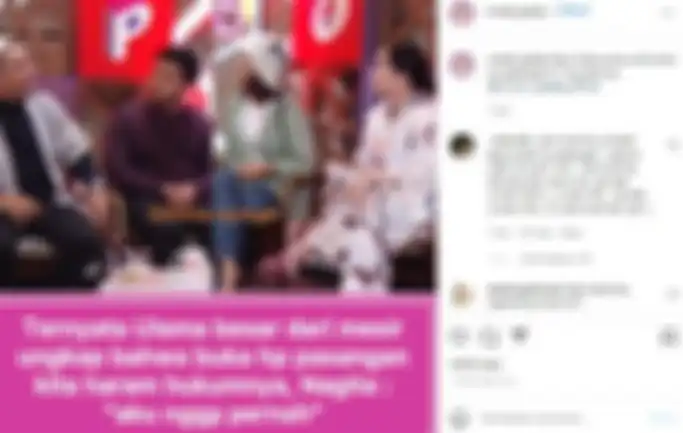 Postingan akun @rumpi_gosip 