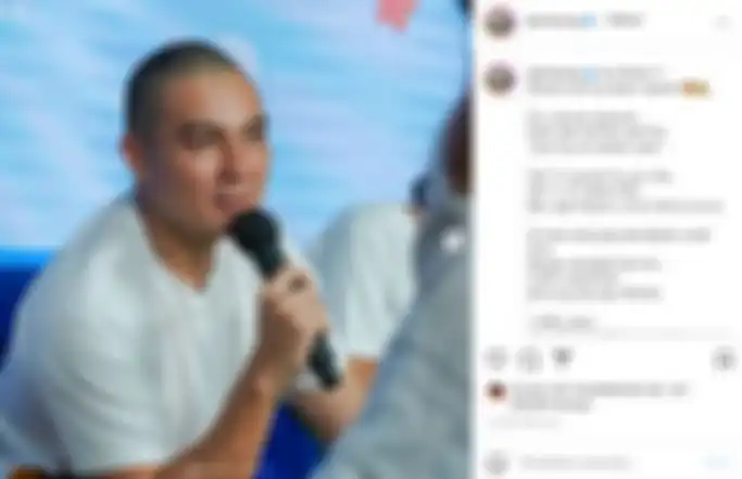 Postingan Baim Wong