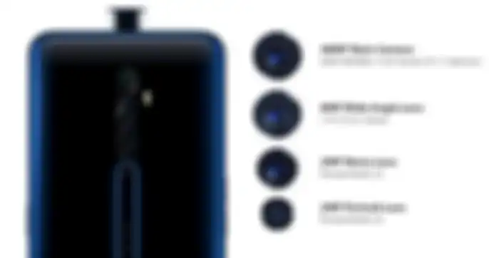 Konfigurasi kamera Oppo Reno 2Z