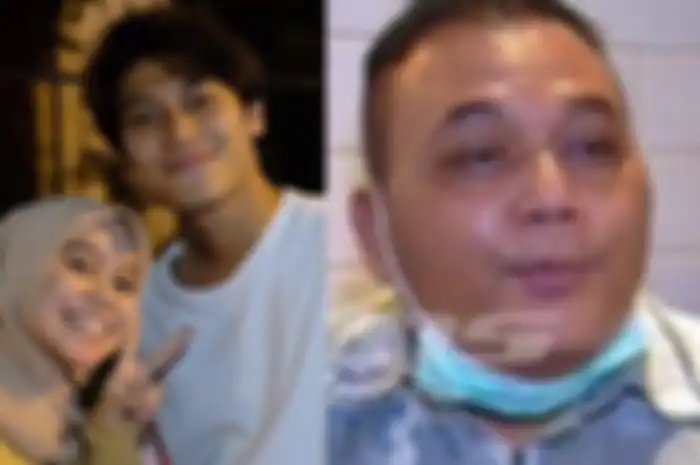 Kolase Lesty Kejora-Rizky Billar dan ayah angkat Rizky Billar