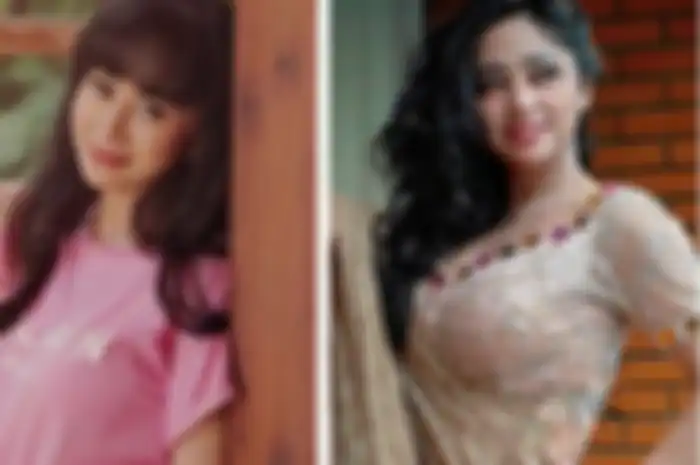 Denise Chariesta dan Dewi Perssik