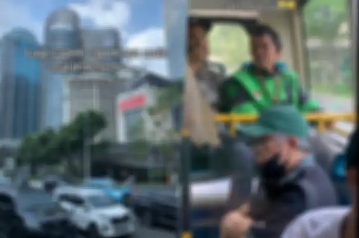 Video ojol naik TransJakarta ternyata lifehack