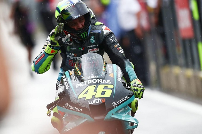 MotoGP Inggris 2021, Valentino Rossi Dibilang Pembalap Enggak Normal, Kenapa Nih?