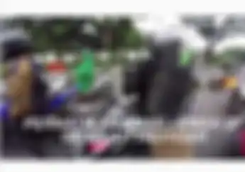 Jangan Dicontek, Bikers yang Pakai Moge Aja Geleng Kepala Liat Aksi Emak Ini