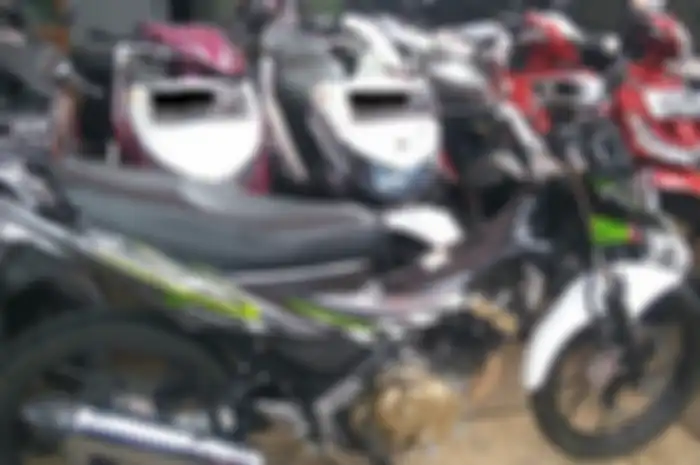 Ilustrasi dealer motor bekas.