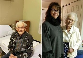 Sepasang Kakek Nenek Terpaksa Berpisah Setelah Hidup Bersama Selama 73 Tahun