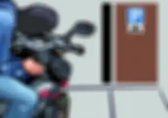 Lengah Lagi Pesan Makanan, Honda Vario Milik Ojek Online Raib Gitu Aja