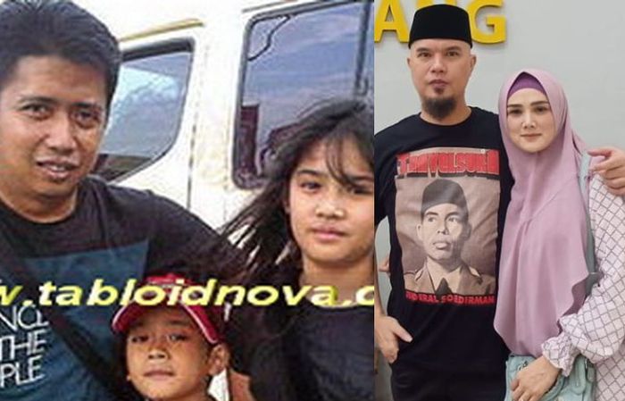 Kolase mantan suami Mulan, Harry Saputra, dengan Mulan Jameela-Ahmad Dhani