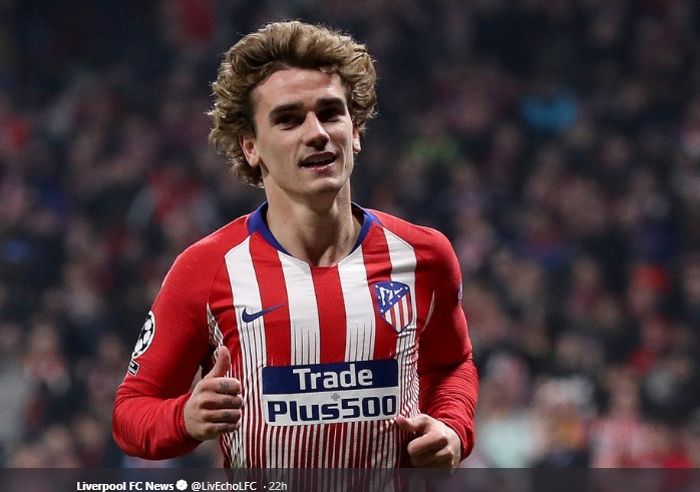 Penyerang Atletico Madrid, Antoine Griezmann