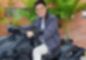 Baim Wong Lepas Citayam Fashion Week, Punya Motor Tiga Roda Harga Sultan
