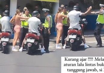 Lagaknya Sok Berkuasa di Negara Orang, Bule Ini Viral Gegara Tampar Petugas Polisi di Bali Saat Ditilang, Begini Akhirnya