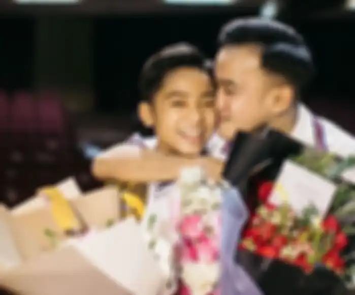 Ruben Onsu dan Betrand Peto 