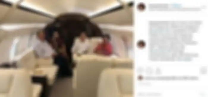 Sandra Dewi dan suami hadiahi sang anak jet pribadi