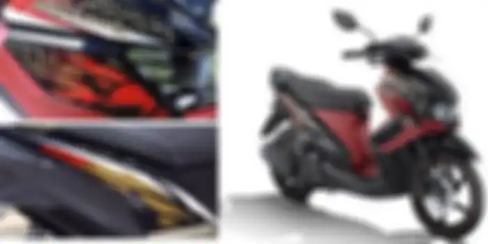 Yamaha Soul GT edisi Garuda dengan grafis batik