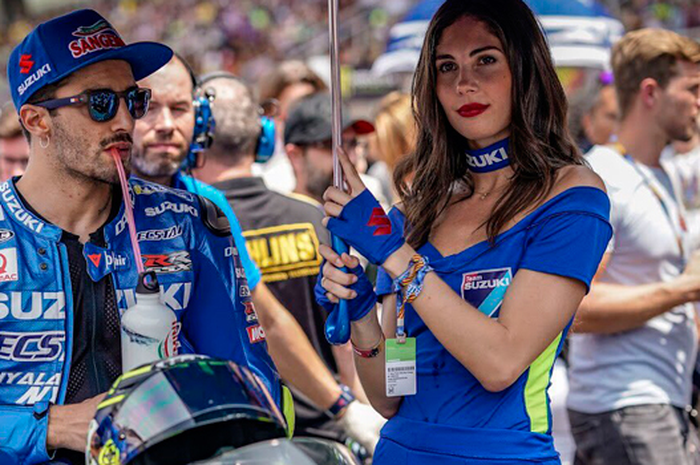 Andrea Iannone biarpun terdepak dari Suzuki pabrikan, mengaku dapak kontrak spesila di tim Aprilia p