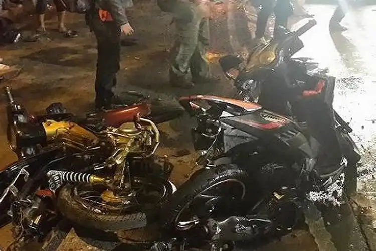 Miris, Motor Adu Kambing Jelang Tahun Baru, Boncenger Tewas Di Tempat