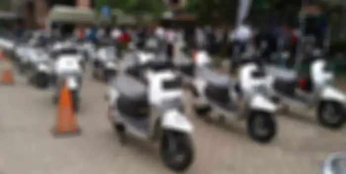 Electric Fun Ride motor listrik Viar, foto: Indra GT