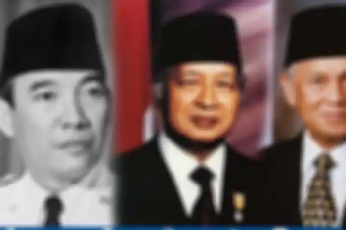 Perjalanan hidup, khususnya karier, BJ Habibie ternyata tidak bisa lepas dari dua sosok presiden pendahulunya, Soekarno dan Soeharto.
