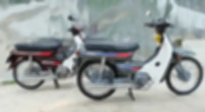 Honda Astrea Grand tampil kinclong