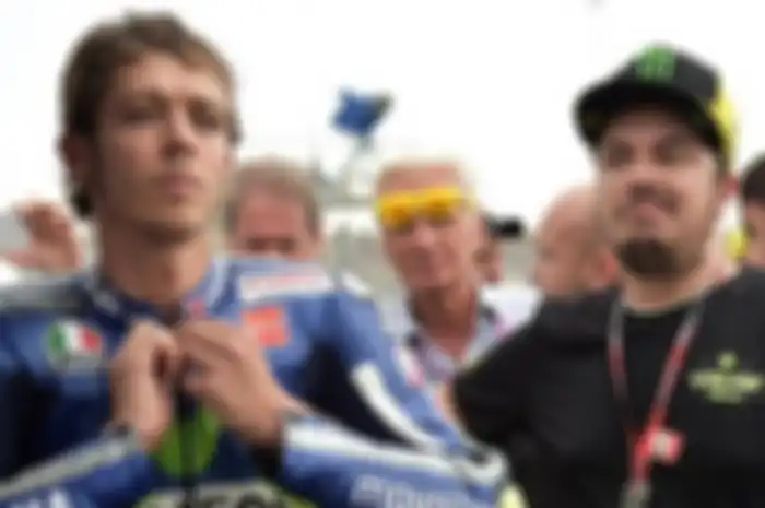 Valentino Rossi dan sahabatnya Uccio