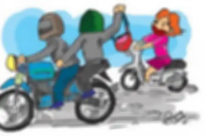 Ilustrasi jambret