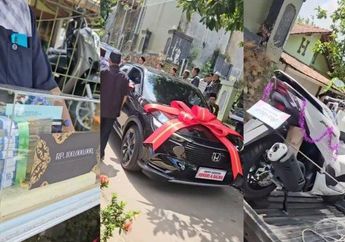 Viral, Demi Halalin sang Tambatan Hati, Pria di Pati Ini Berikan Seserahan Berupa Mobil, Motor, hingga Duit Rp 100 Juta, Warga Heboh!