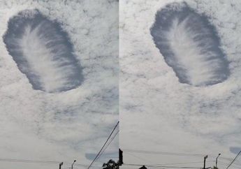 Bikin Warga Jember Geger, Viral Video Penampakan Langit dengan Awan Berlubang dan Disebut Bisa Bahayakan Penerbangan