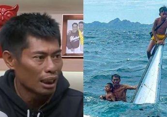 Terombang Ambing di Lautan Saat Perahunya Tenggelam Pecah Dihantam Ombak, Nelayan Asal NTT Bertahan 3 Jam Sambil Peluk Anaknya: Saya Mati-matian