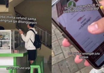 Apes, Niat Hati Bayar Makanan di Warteg Rp 35 Ribu, Pemuda Ini Malah Salah Pencet dan Transfer Rp 3,5 Juta: Sama Abangnya Gak Ditanggepin