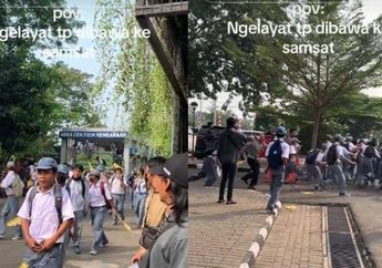 Viral, Ratusan Pelajar Ini Memaksa Numpang Truk Buat Pergi Melayat ke Makam Teman, Sopir Auto Kesal Gegara Ogah Diminta Turun, Begini Akhirnya