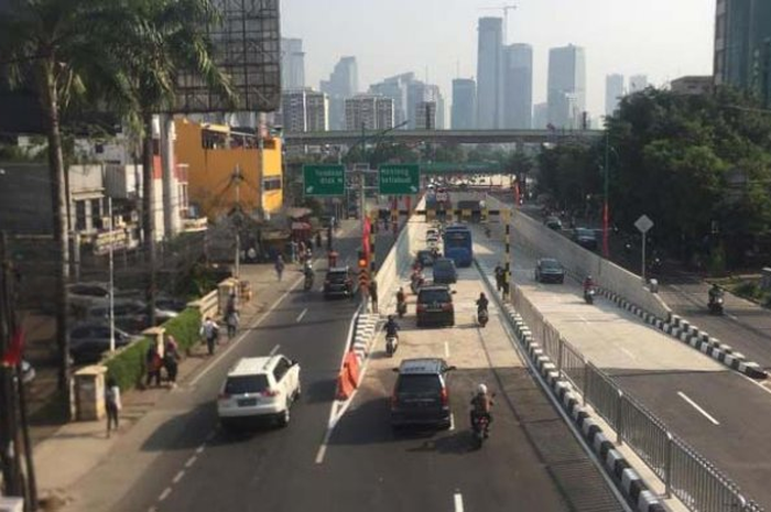 Underpass Mampang-Kuningan sudah mulai diuji coba