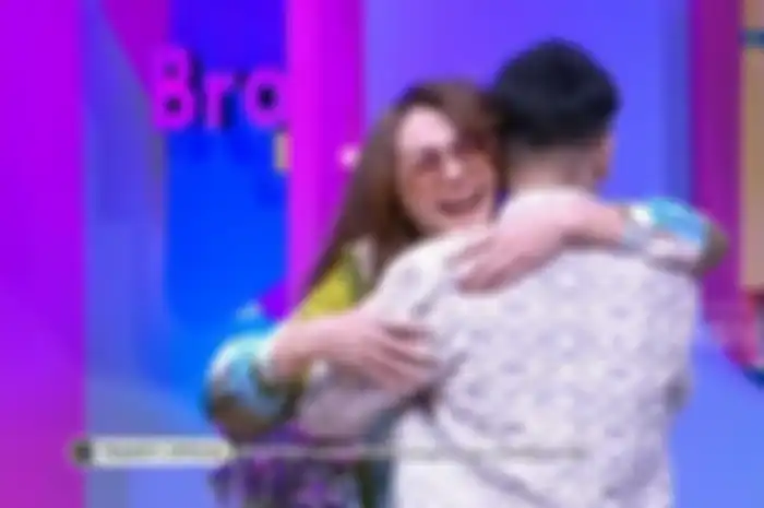 Bunda Corla dan Ruben Onsu saat bertemu