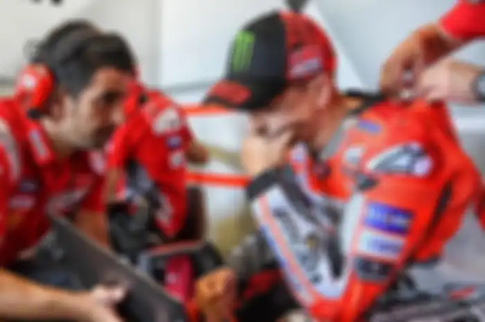 Jorge Lorenzo saat absen di MotoGP Jepang 2018