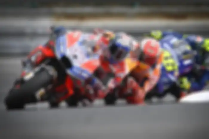 Balap MotoGP.