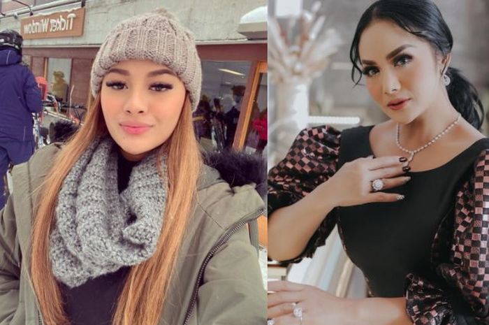 Krisdayanti dan Aurel Hermansyah 