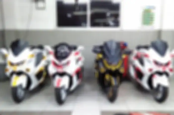 Yamaha NMAX Predator dan Transformer.