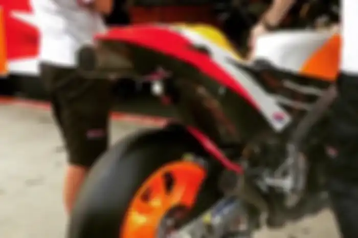Marc Marquez pamer suara Honda RC213V terbaru