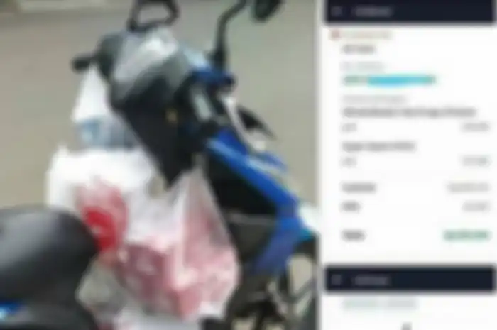 Driver ojol kena order fiktif senilai Rp 700 ribu lebih.