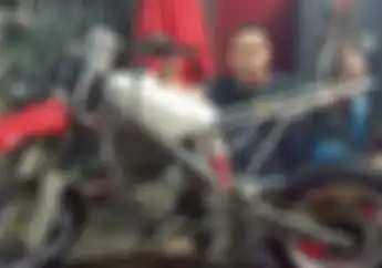 Surganya Penggila Motor Trail, Agra Jaya Motor Spesialis Produksi Rangka Custom