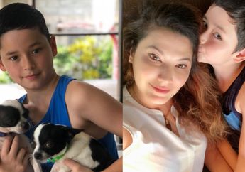 Kini Sudah Hampir Remaja, Ketampanan Anak Tamara Bleszynski dan Mike Lewis Saat Sibuk Review Warung Nasi Ibunya Bikin Netizen Salah Fokus