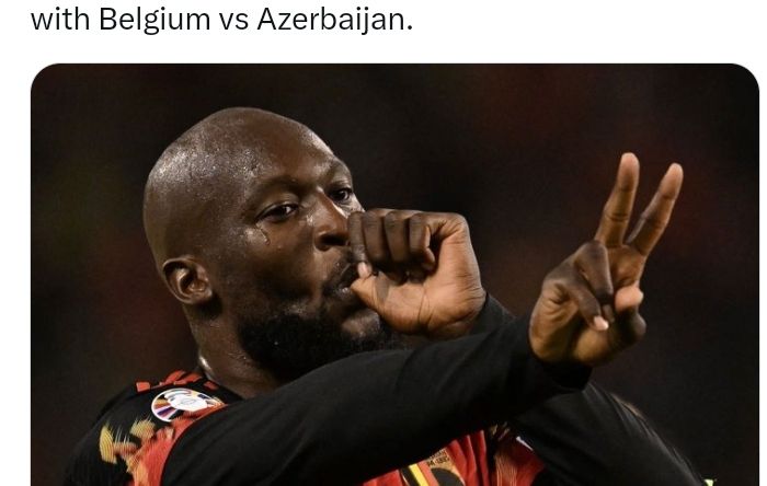 Torehan striker tim nasional Belgia, Romelu Lukaku, yang mencetak quattrick, menjadi salah satu hal menarik dalam hasil Kualifikasi Euro 2024, Minggu (19/11/2023).