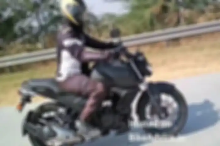 Motor sport misterius yang diduga Yamaha Byson terbaru.