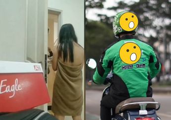 Entah Apa yang Merasuki, Wanita Muda Nekat Buka Handuk dan Telanjang Bulat di Depan Ojol, Cuma Demi Hal Ini?