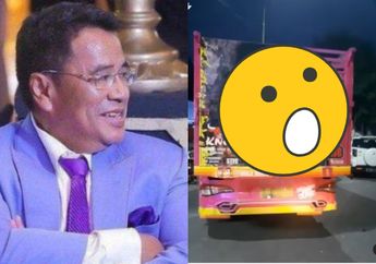 Hotman Paris Gak Malu Wajahnya Terukir di Bak Truk Tronton tapi Tampangnya Didandani Begini, Slogan yang Nempel Auto Bikin Salfok: Nakal Boleh tapi Anak Istri Number One
