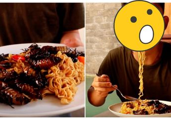Viral, YouTuber Asal Bali Indonesia Ini Bikin Konten Makan Mie Dicampur Toping Kecoak, Begini Kondisinya Usai Menyantapnya