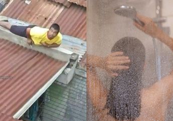 Kegep Ngintip Tetangga Mandi dari Atas Genteng Sambil Ngudud, Pria Ini Auto Lakukan Ini ke Orang yang Merekamnya, Dendam?