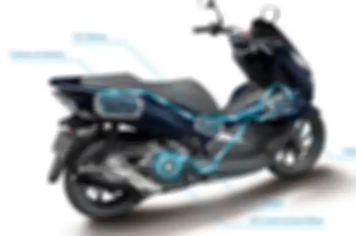 Honda PCX Hybrid gabungkan mesin bahan bakar dengan assist dari baterai