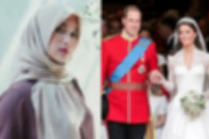 Kolase foto Chacha Frederica, Prince William-Kate Middleton