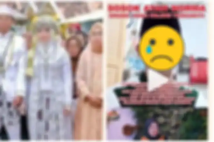 kolase foto RZ-Norma Risma-ibu kandung Risma, ayah Norma Risma 